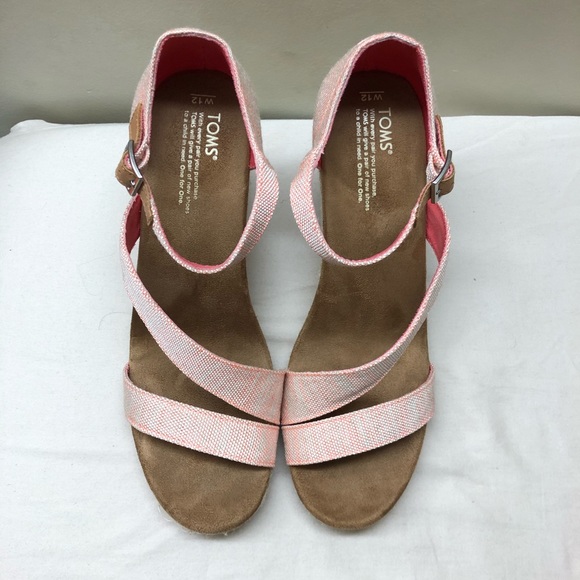 NWOT Toms Clarissa wedges - Picture 6 of 9